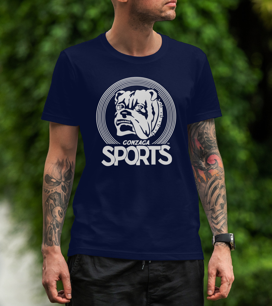 Gonzaga Sports Bulldog Retro T-Shirt