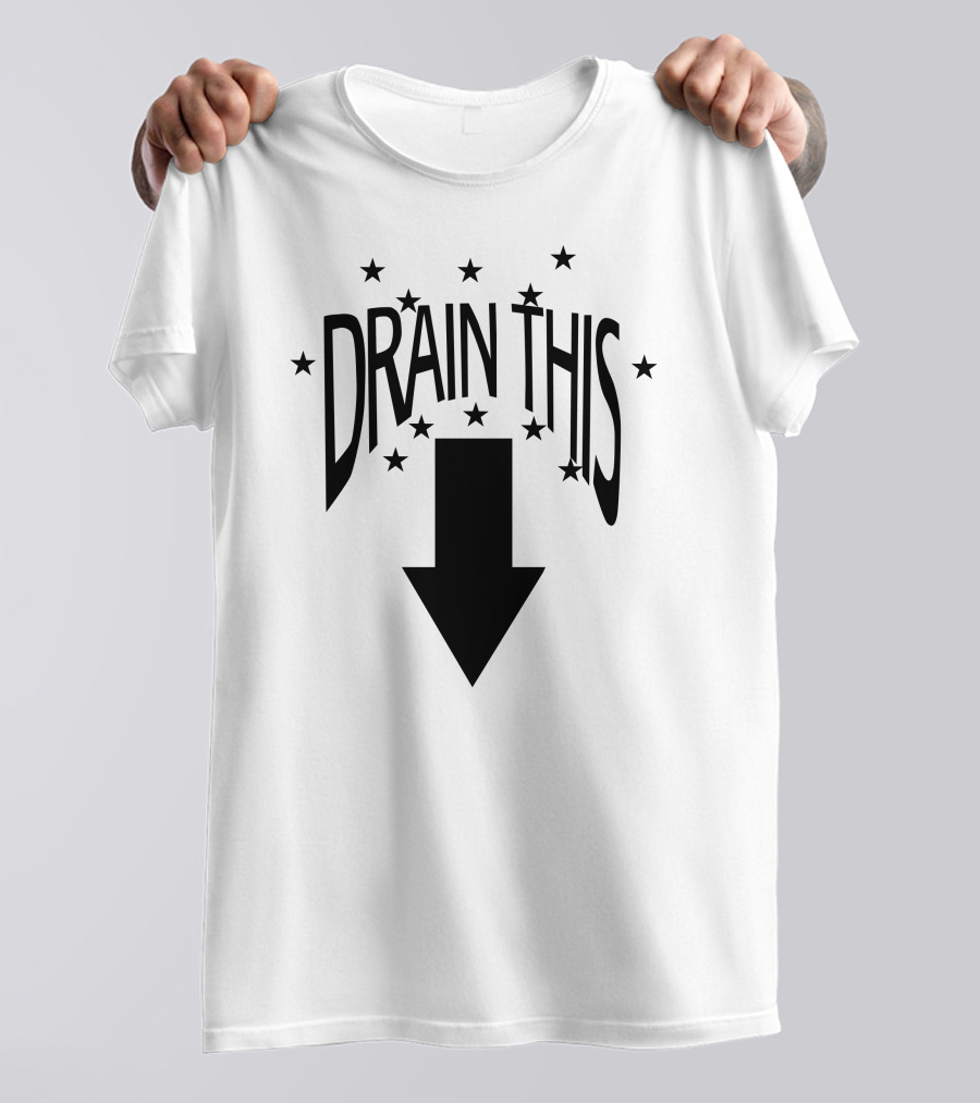 Rafastinks Drain This Arrow Stars T-Shirt