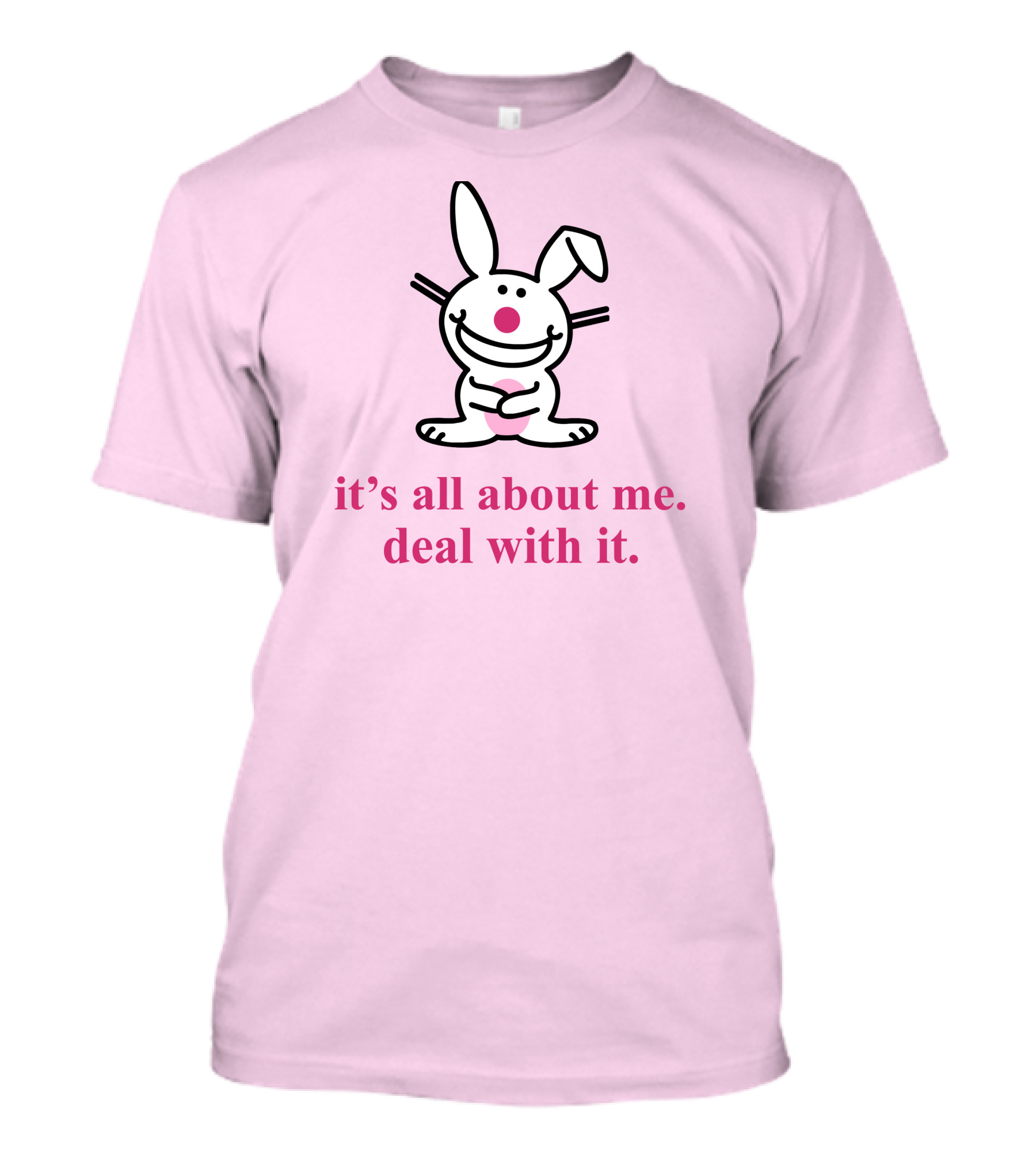 Happy Bunny It's All About Me Deal With It T-Shirt