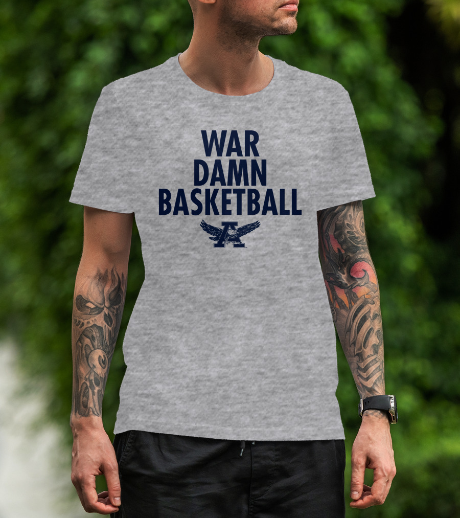 War Damn Basketball Auburn Eagles T-Shirt