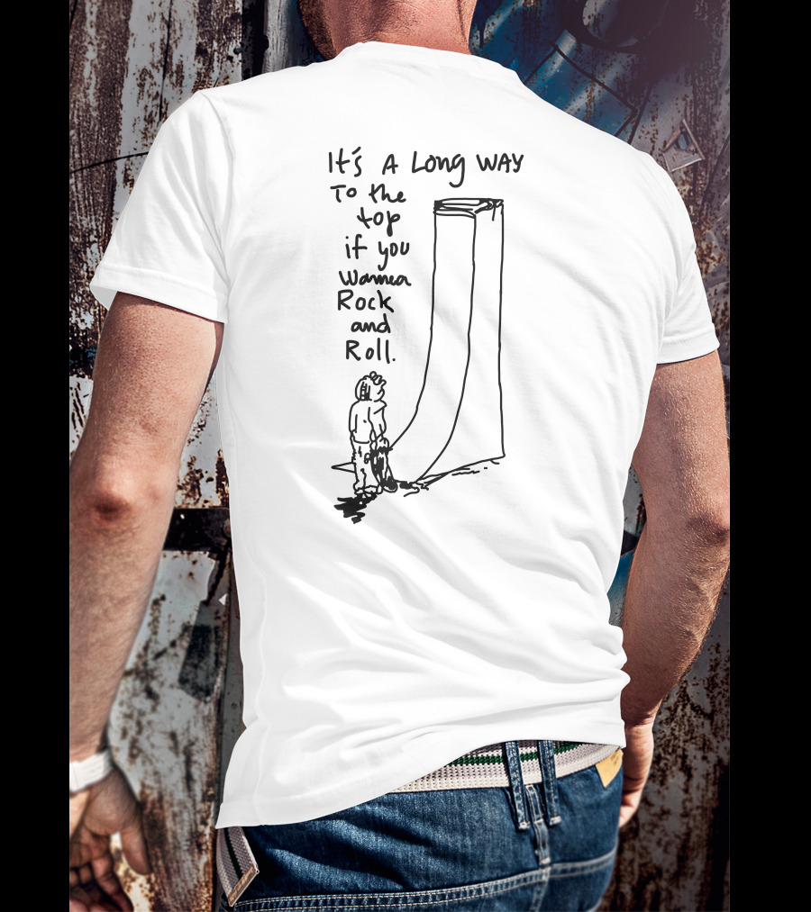 Manuela Polar Skate Co It's A Long Way To The Top Rock'n'roll T-Shirt