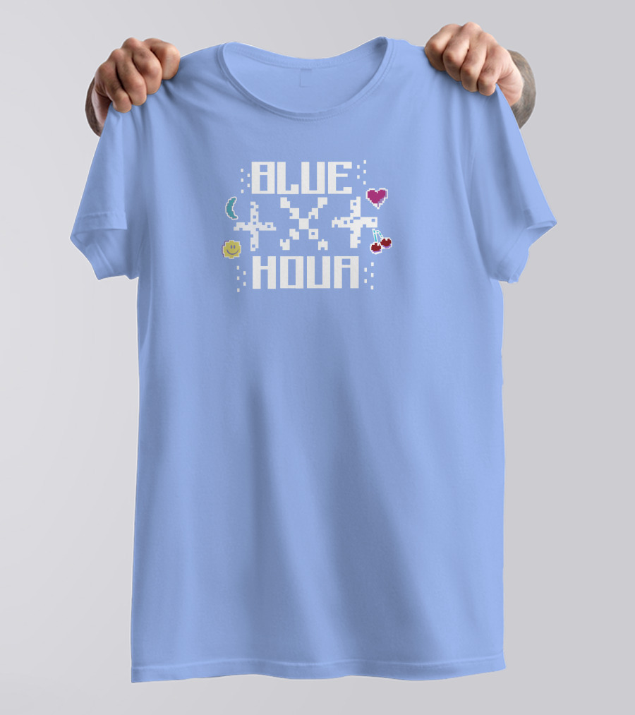 BLUE HOUR Moon Star Heart Sun Cherry T-Shirt