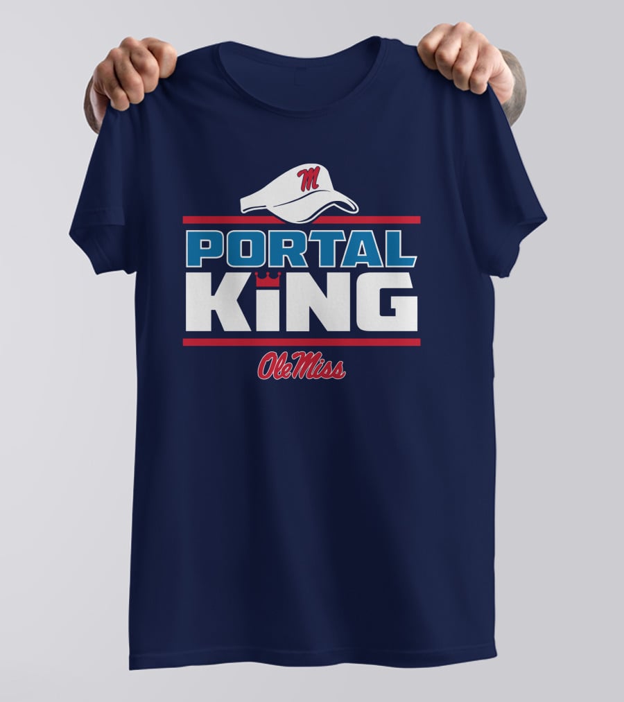 Lane Kiffin Ole Miss Portal King Football Iconic Hat T-Shirt