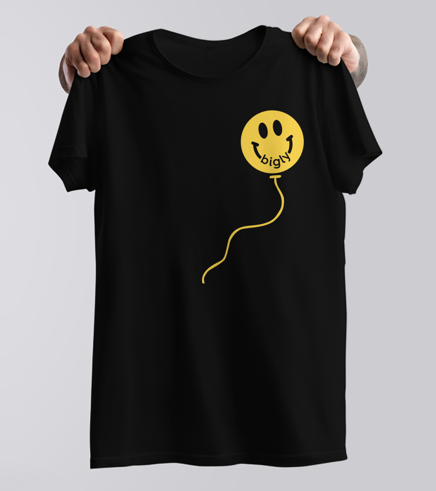 Bigly Smiley Face Balloon T-Shirt