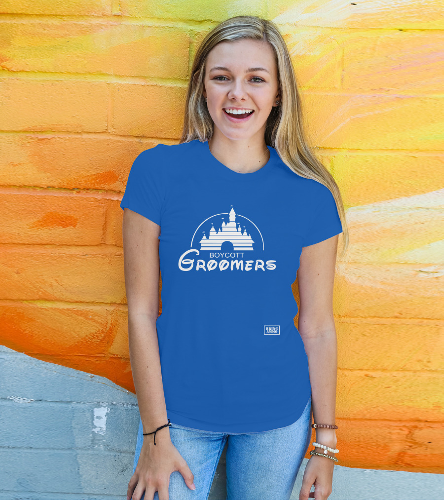 Boycott Groomers Bring Ammo Castle T-Shirt