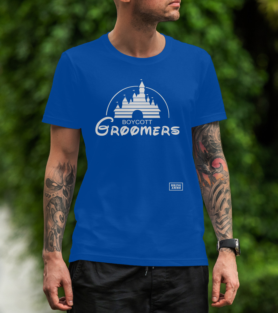 Boycott Groomers Bring Ammo Castle T-Shirt