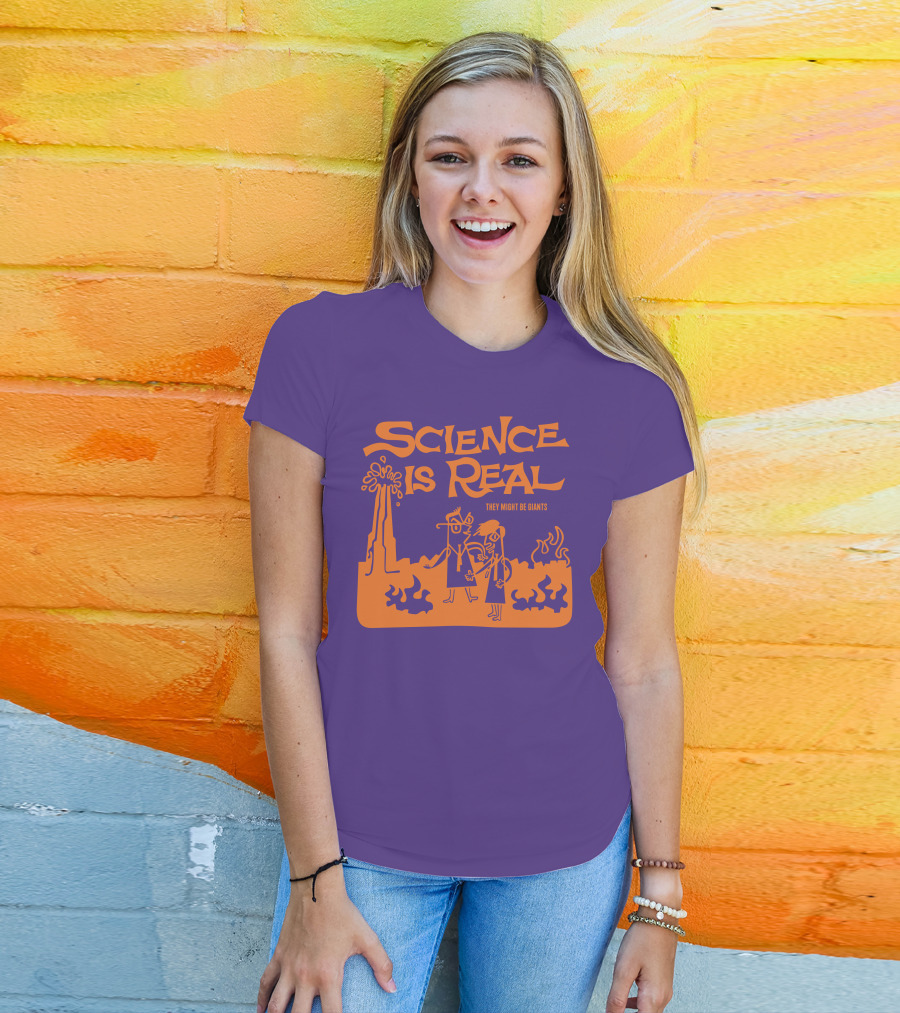 Science Is Real They Might Be Giants T-Shirt