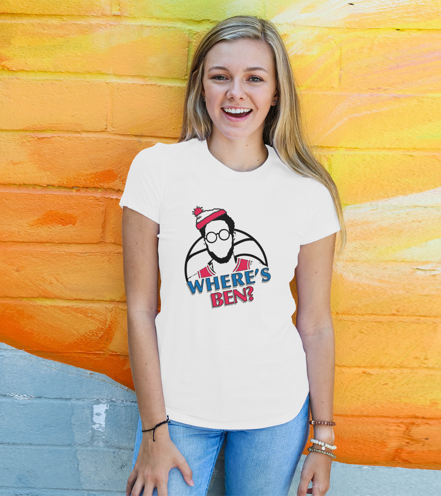 WHERE'S BEN Basketball Search Adventure T-Shirt