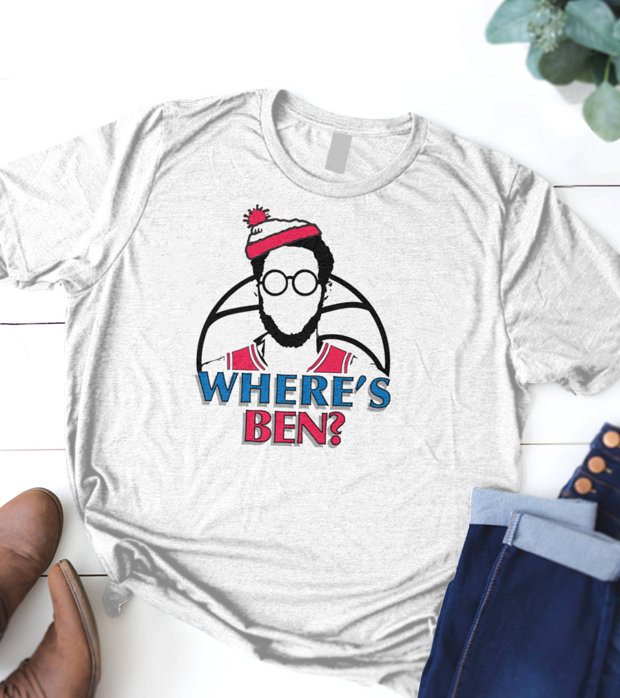 WHERE'S BEN Basketball Search Adventure T-Shirt