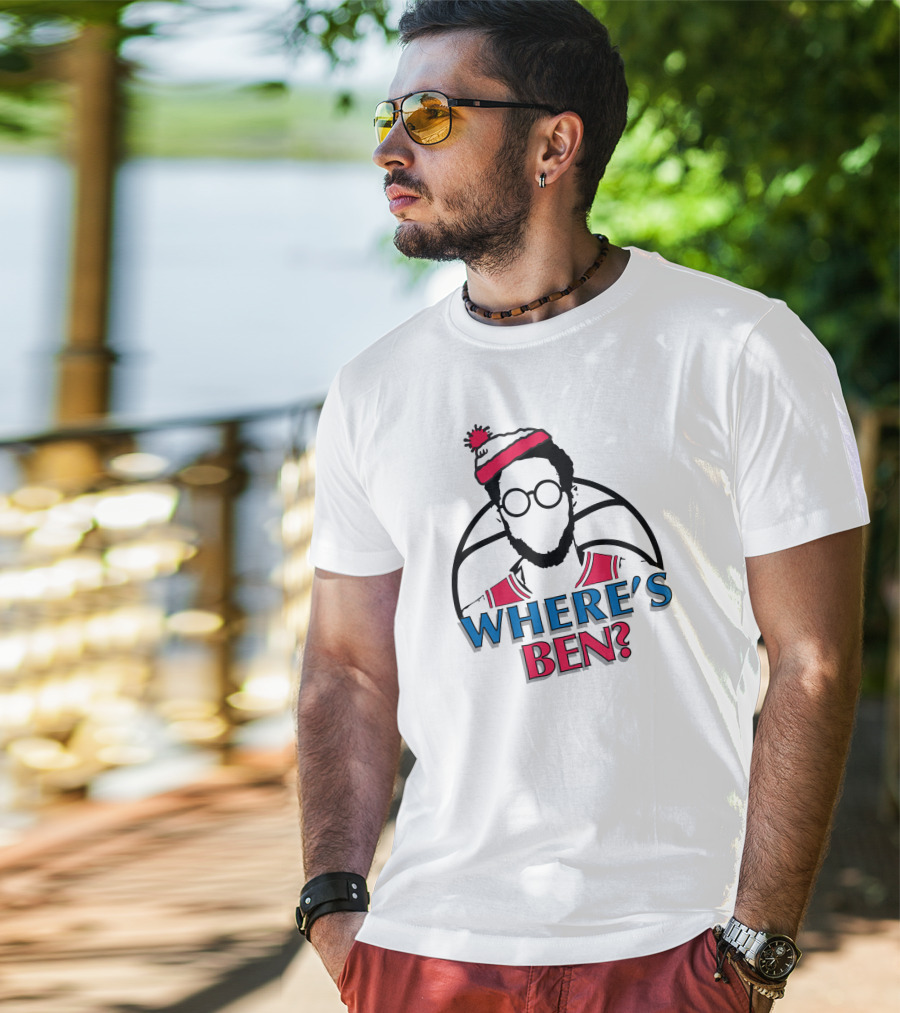 WHERE'S BEN Basketball Search Adventure T-Shirt