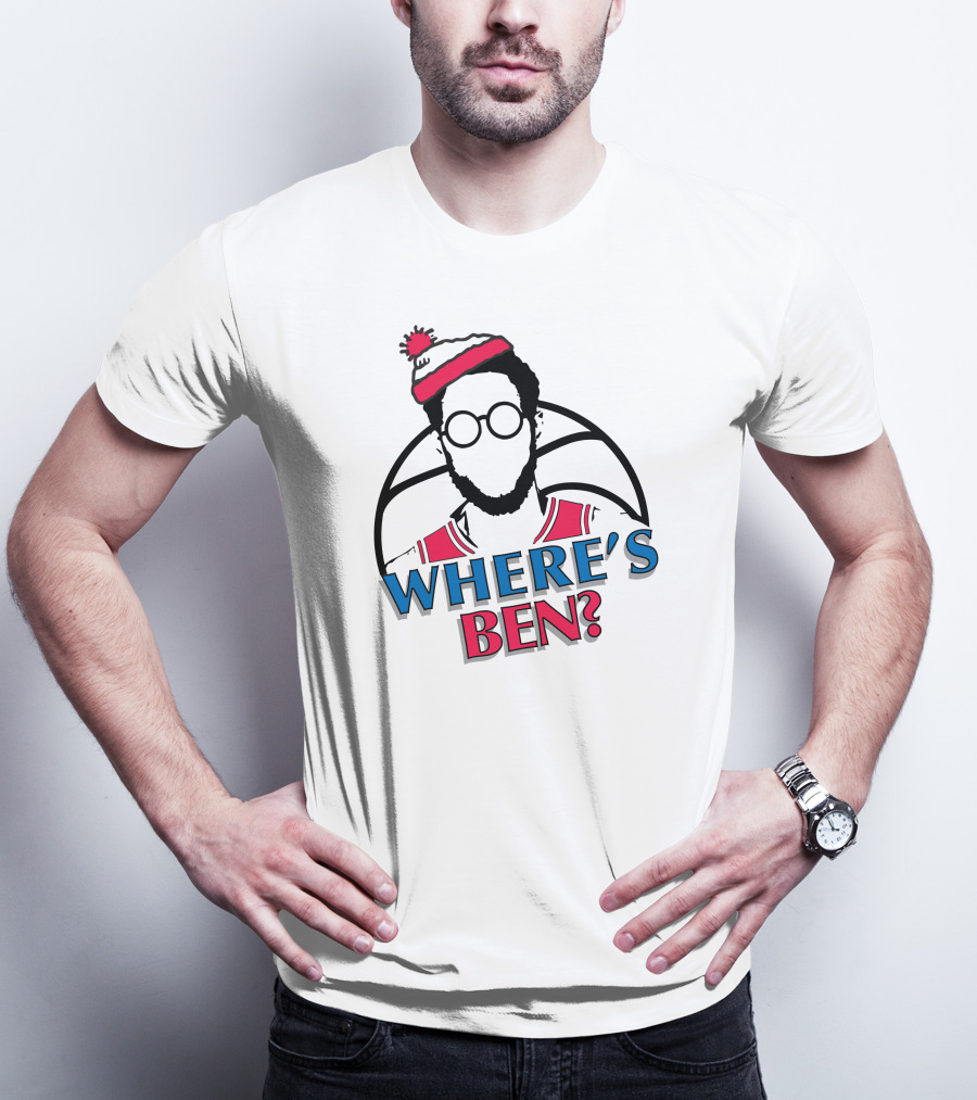 WHERE'S BEN Basketball Search Adventure T-Shirt