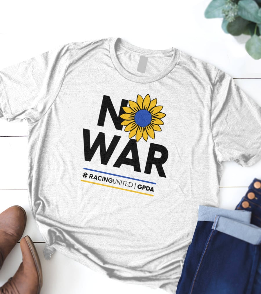 No War Racing United GPDA Lance Stroll Sunflower T-Shirt