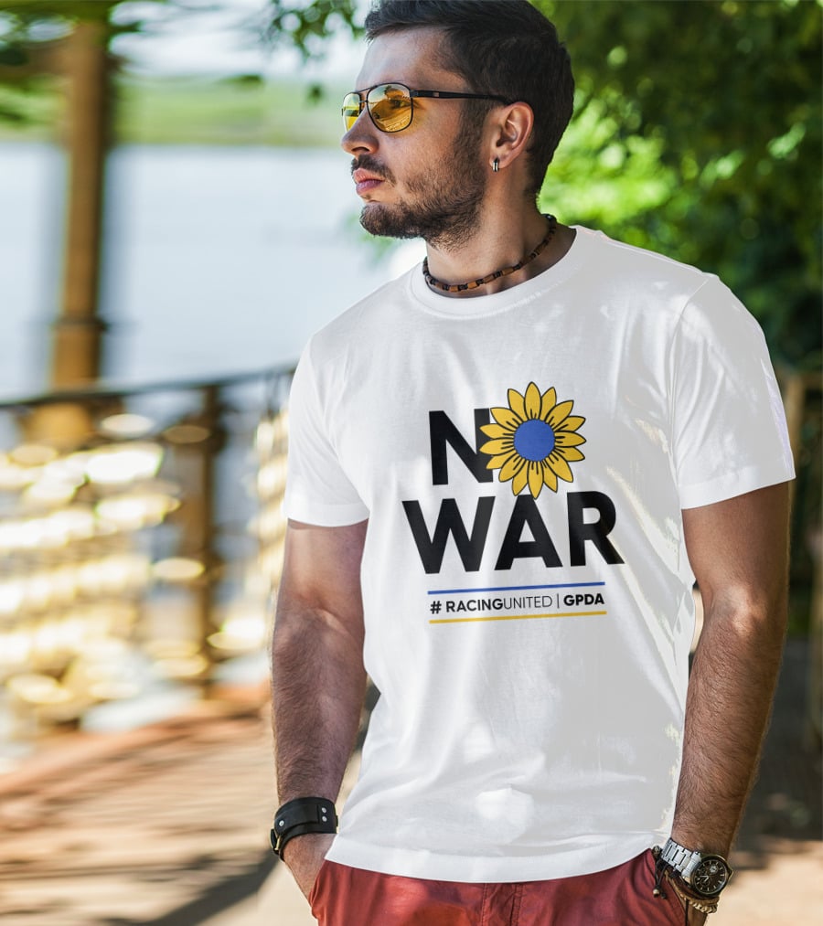 No War Racing United GPDA Lance Stroll Sunflower T-Shirt