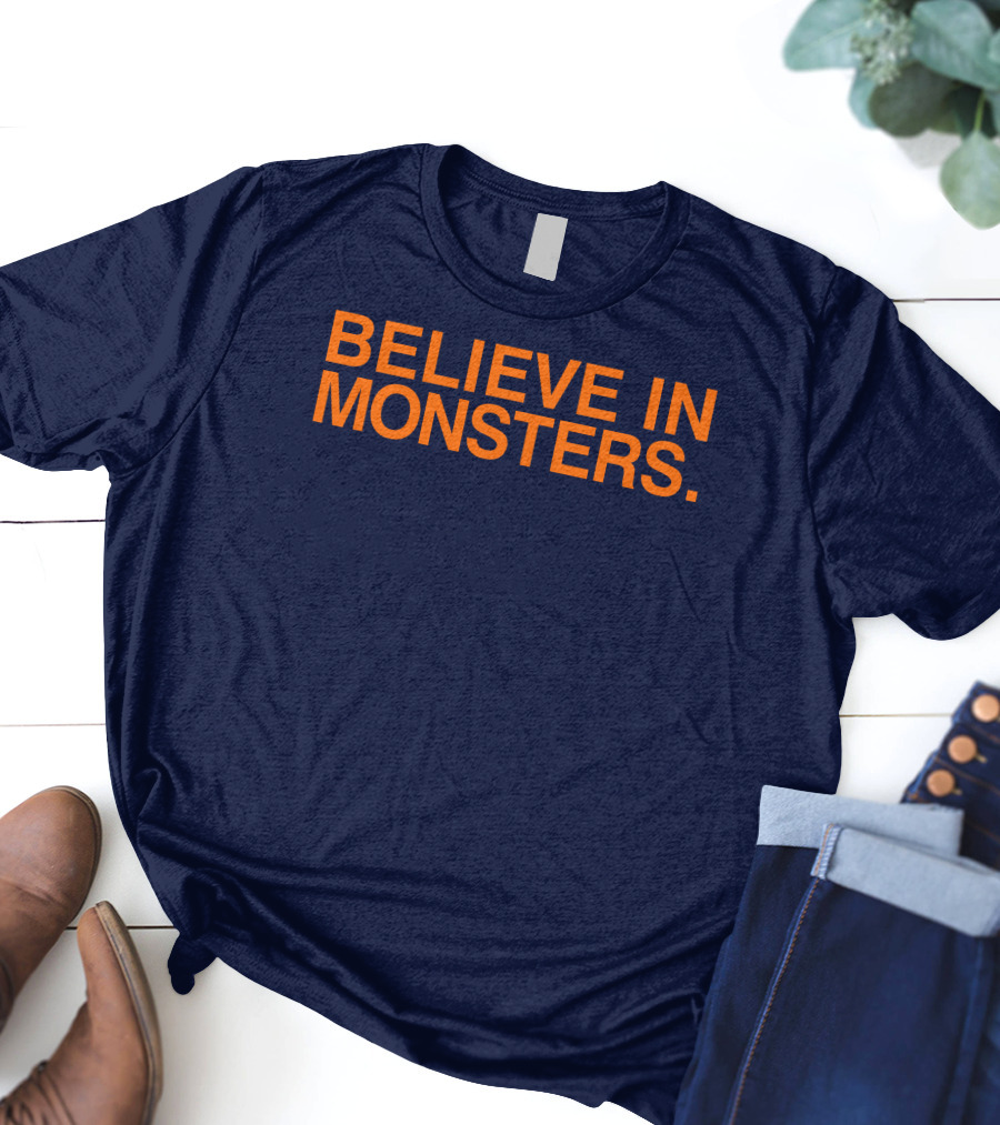 Brenda Webber Obvious Store Believe In Monsters T-Shirt