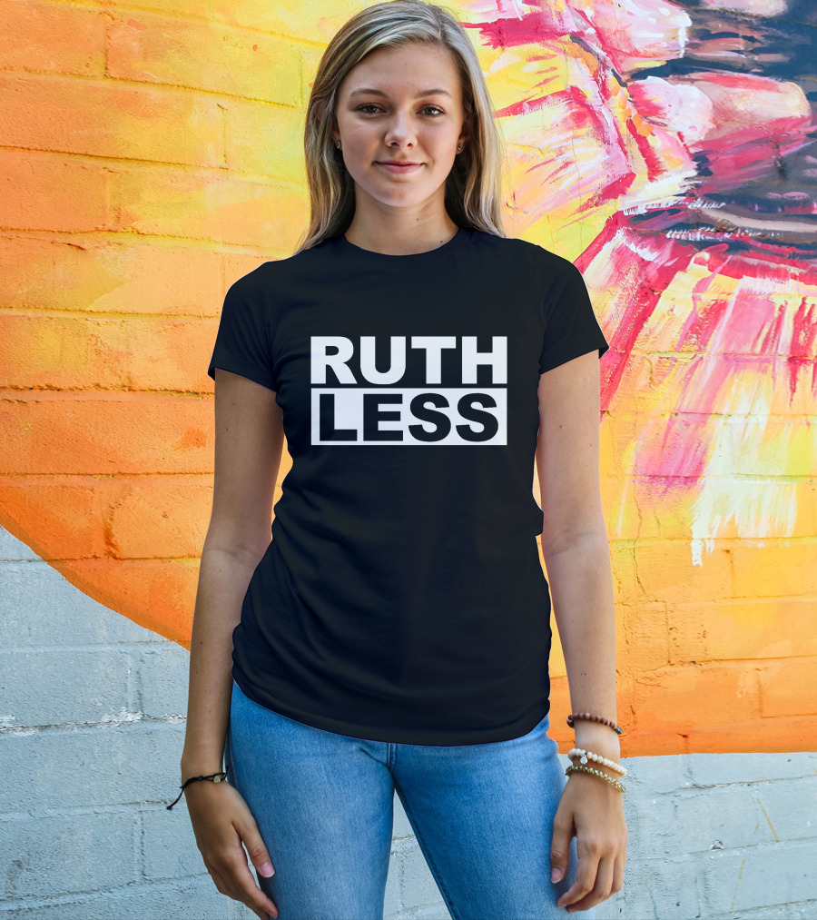 Meara Ruthless Bold Typography T-Shirt