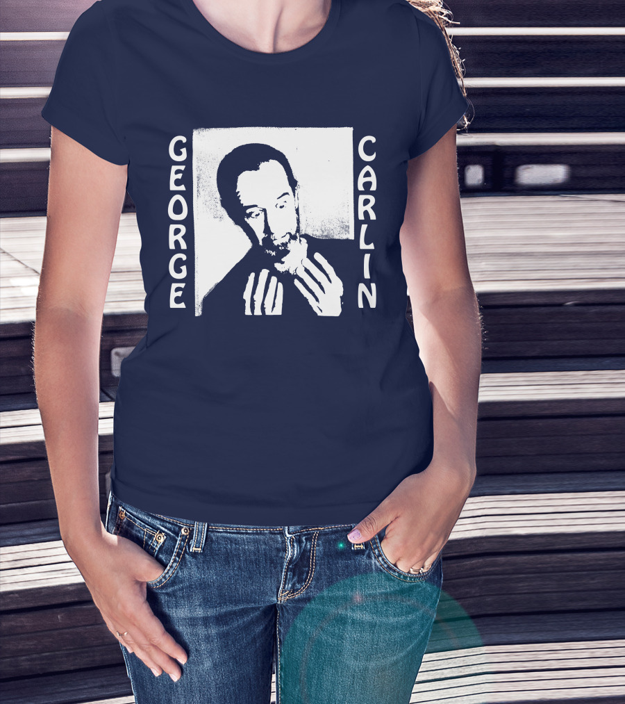 Wyco Vintage Shop Channing Tatum George Carlin It Only Hurts When I Think T-Shirt