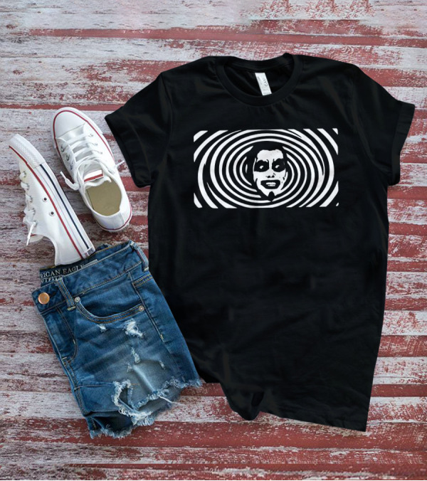 Hypno Hausen Swirling Hypnotic Face T-Shirt
