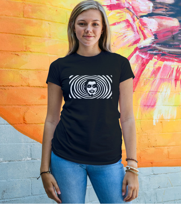 Hypno Hausen Swirling Hypnotic Face T-Shirt