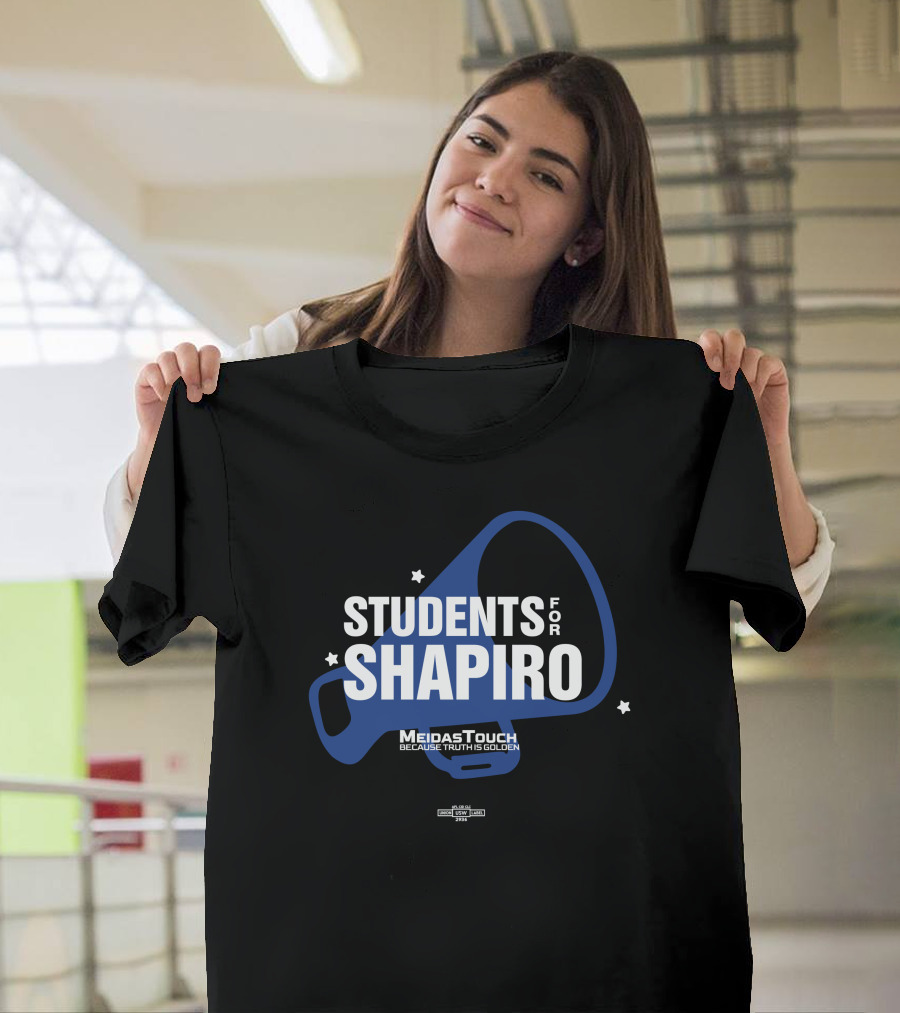 Students For Shapiro MeidasTouch Because Truth Is Golden T-Shirt