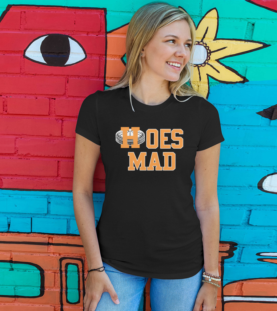 Southern Delicacyltd Hoes Mad Text With Wheel Visual T-Shirt