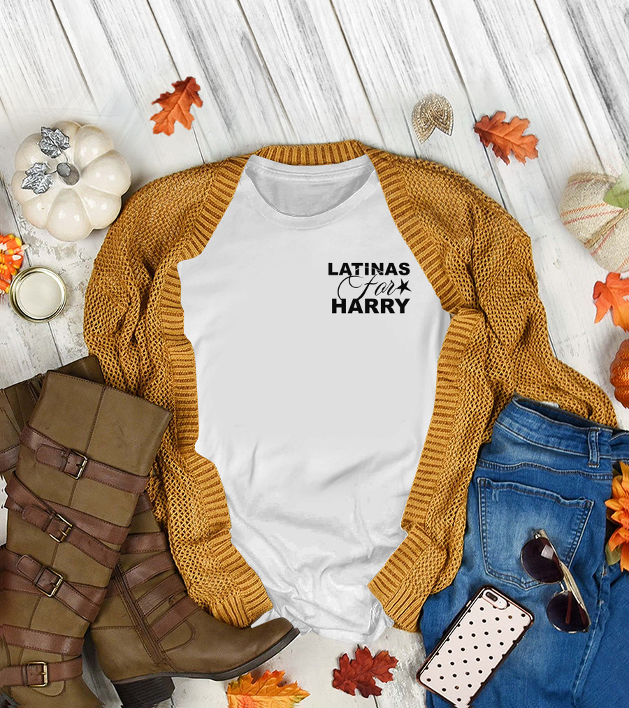 Latinas For Harry Star T-Shirt
