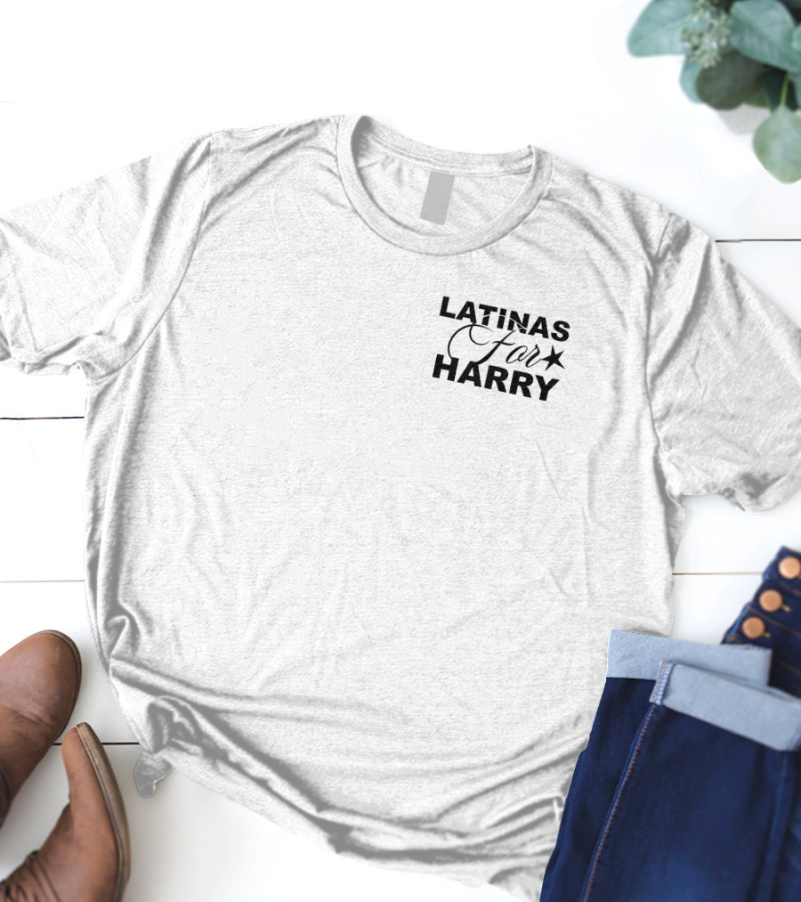 Latinas For Harry Star T-Shirt
