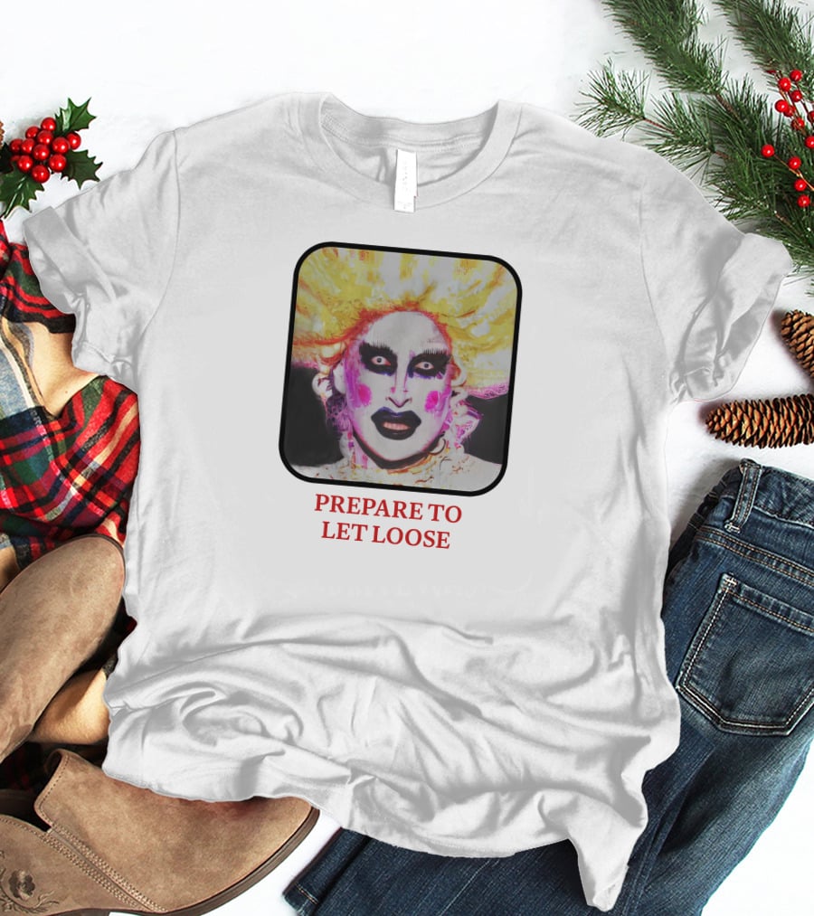 Prepare To Let Loose Dramatic Expression T-Shirt