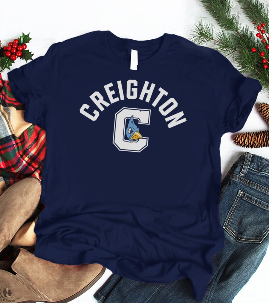 Creighton Bluejays Vintage Logo Classic C Emblem T-Shirt
