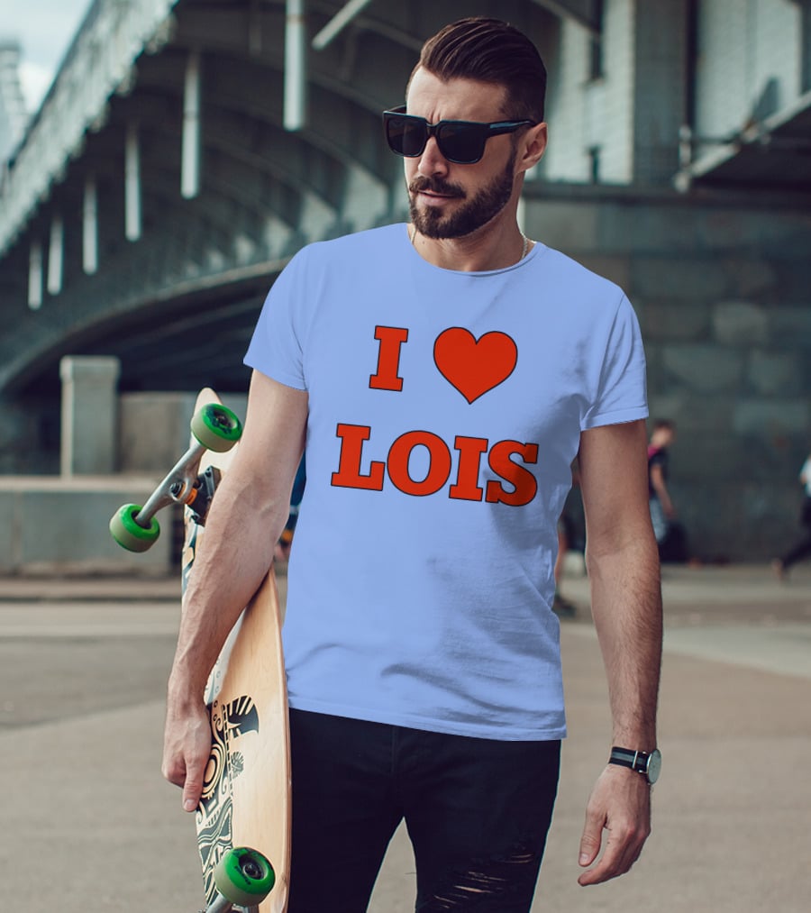Peter Griffin I Love Lois Heart T-Shirt