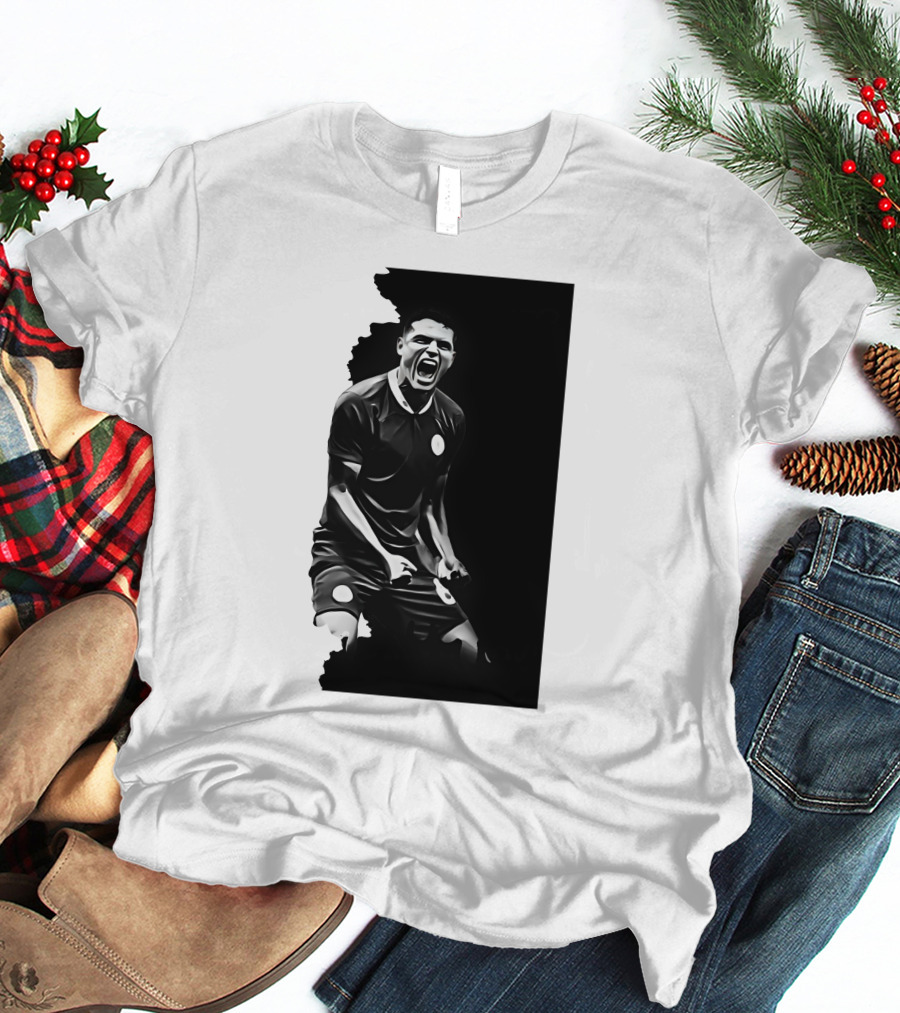 O Monstro Soccer Celebration Iconic Athlete Performance T-Shirt