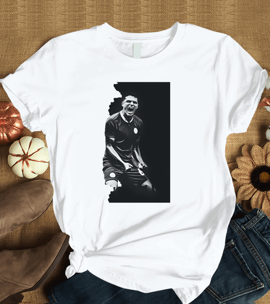 O Monstro Soccer Celebration Iconic Athlete Performance T-Shirt