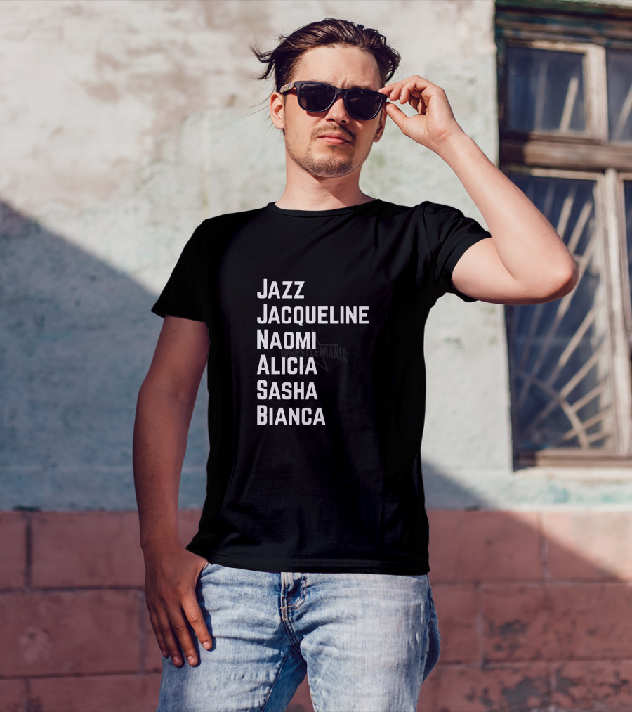 WrestleMania Week Jazz Jacqueline Naomi Alicia Sasha Bianca T-Shirt