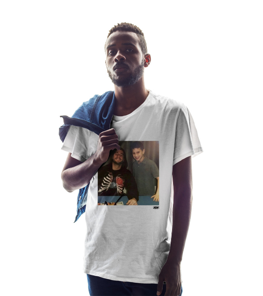 Aew All Elite Wrestling Merch Mjf Meet And Greet Autograph Event With Aew T-Shirt