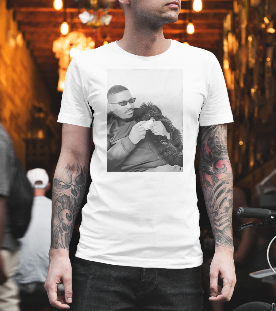 Awful Records Merch Father's Tiny Shades Gaming Controller T-Shirt