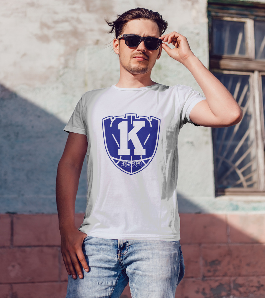 Krzyzewski Duke Coach K The Brotherhood 35 22 Shield T-Shirt