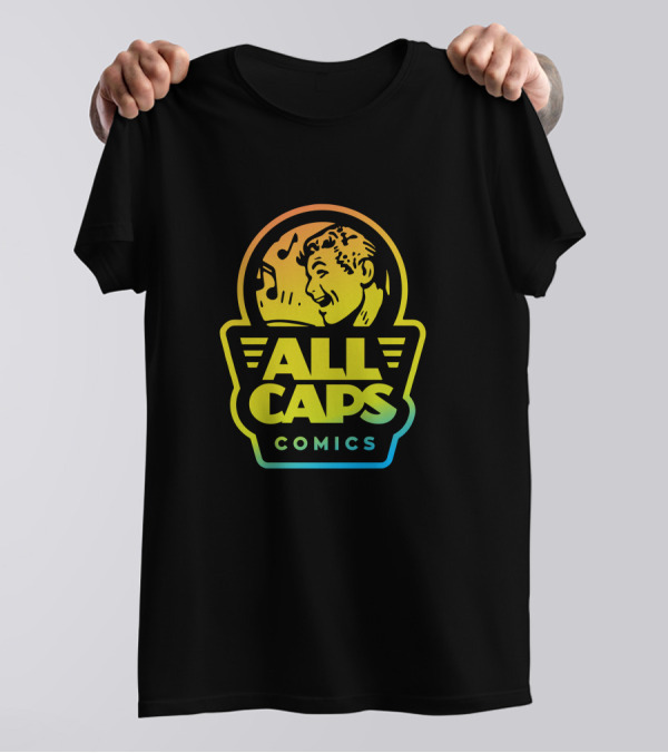 Mandy Summers All Caps Comics Logo Vintage Style Retro T-Shirt