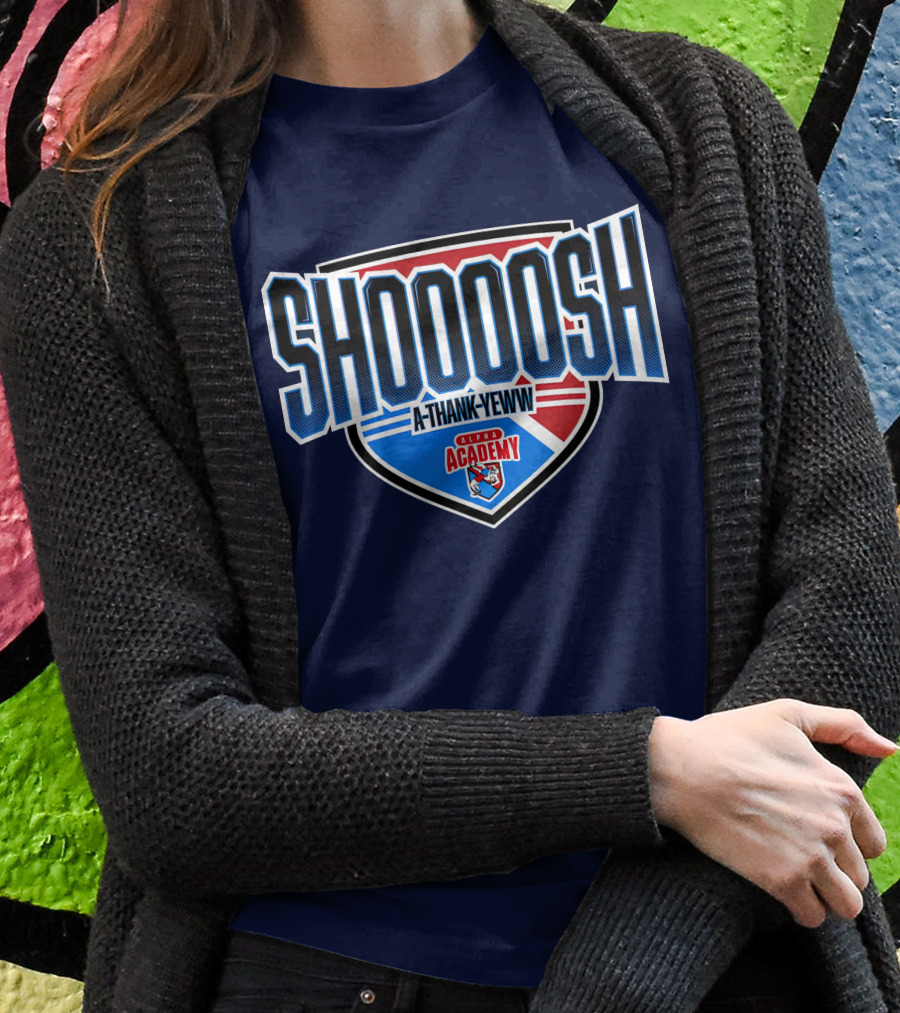 Alpha Academy Shoooosh A Thank Yeww Shield T-Shirt