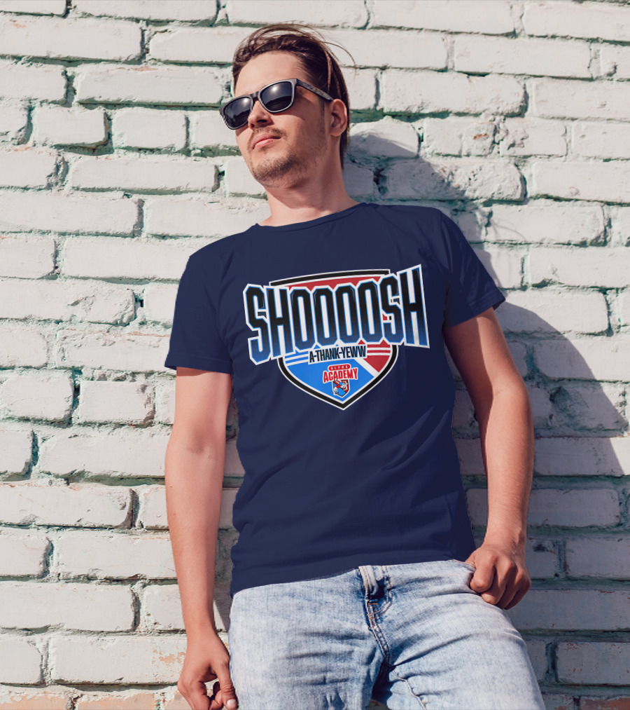 Alpha Academy Shoooosh A Thank Yeww Shield T-Shirt