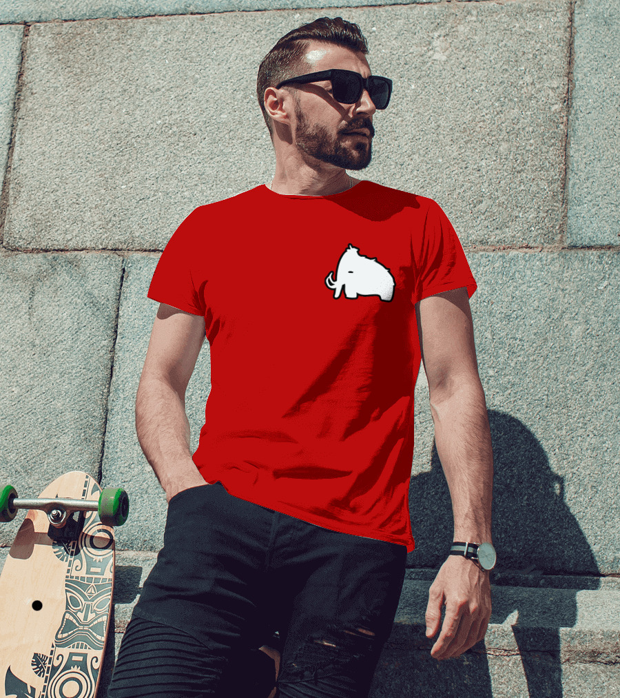 Wooli Official Merch Woolly Mammoth Silhouette T-Shirt