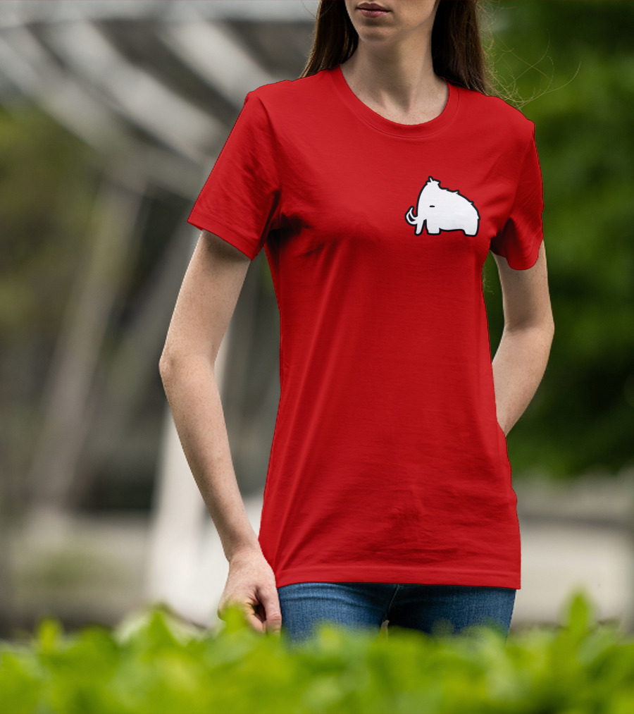 Wooli Official Merch Woolly Mammoth Silhouette T-Shirt