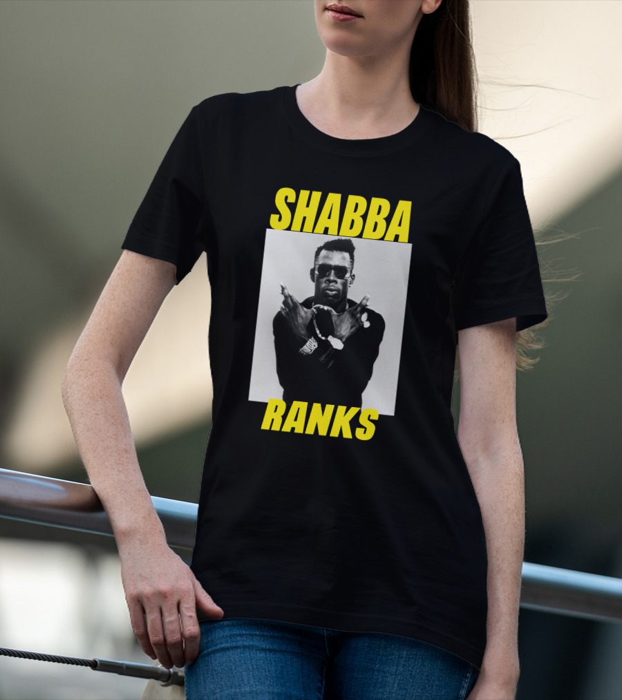 SHABBA RANKS Iconic Crossed Arms Pose T-Shirt