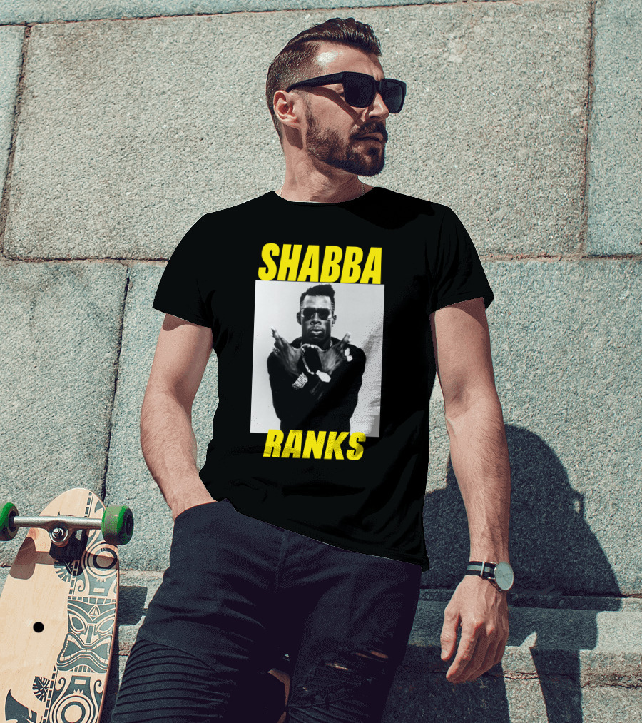 SHABBA RANKS Iconic Crossed Arms Pose T-Shirt