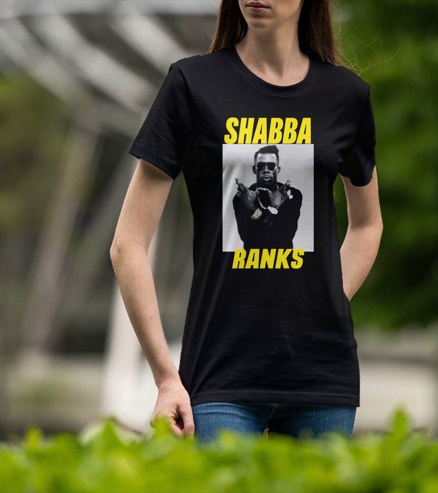 SHABBA RANKS Iconic Crossed Arms Pose T-Shirt