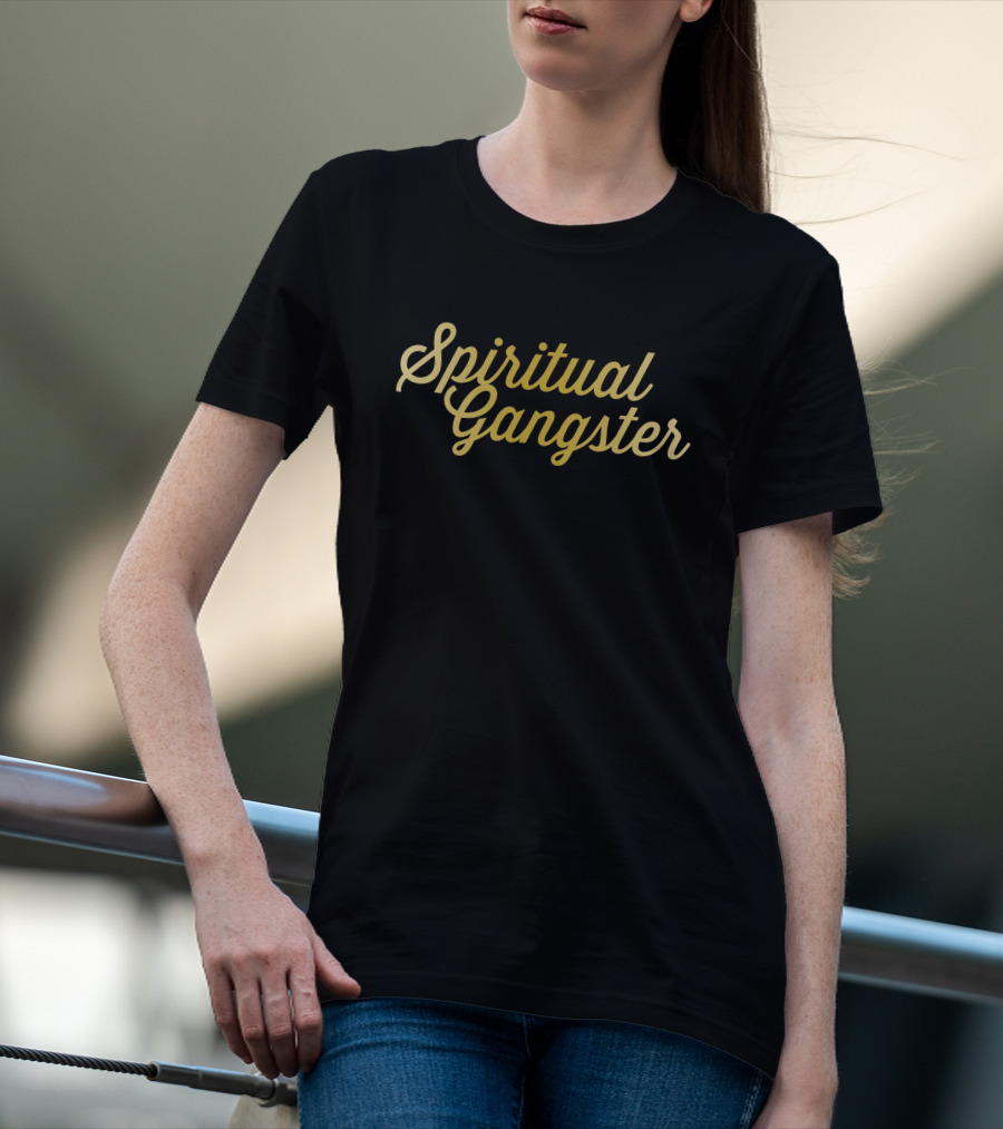 Spiritual Gangster Bold Script T-Shirt
