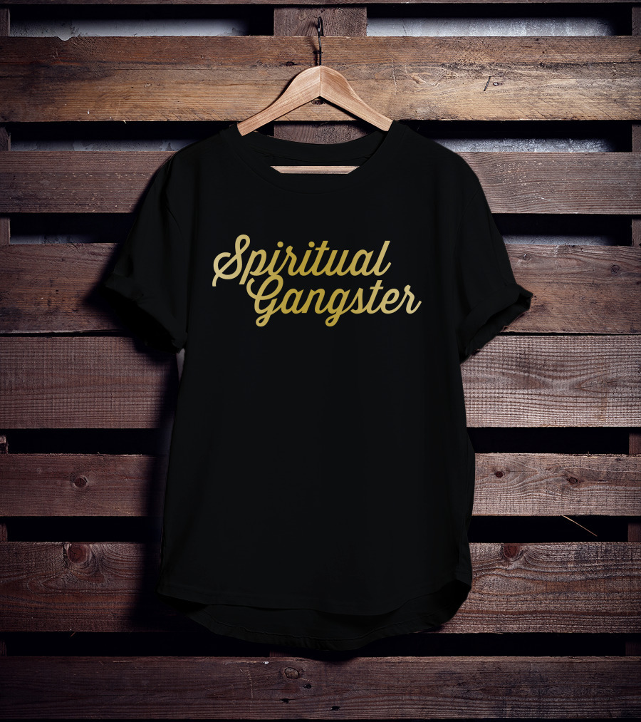 Spiritual Gangster Bold Script T-Shirt