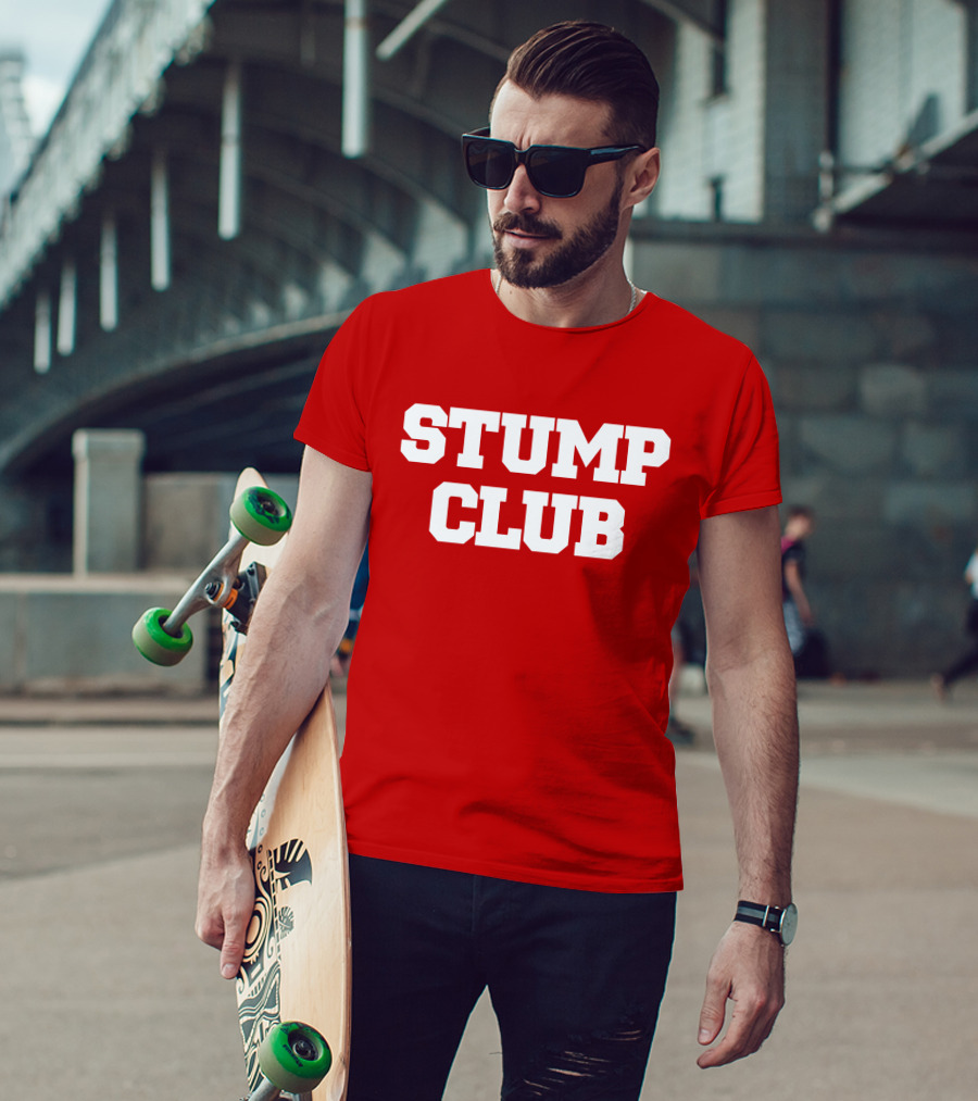 STUMP CLUB Red T-Shirt