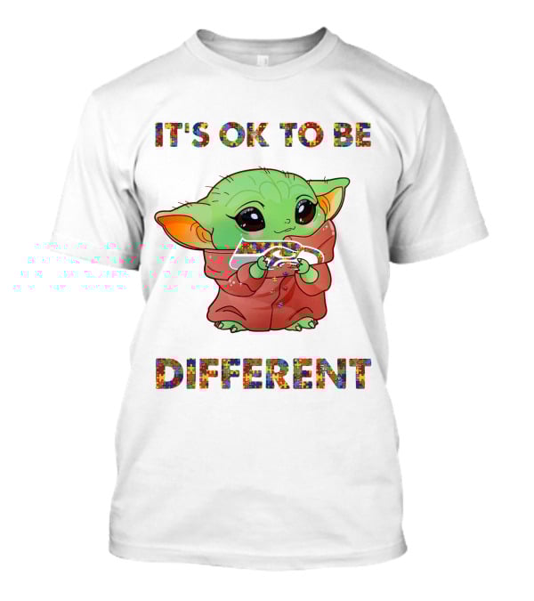 It's Ok To Be Different Puzzle Baby Holding Seattle Seahawks T-Shirt
