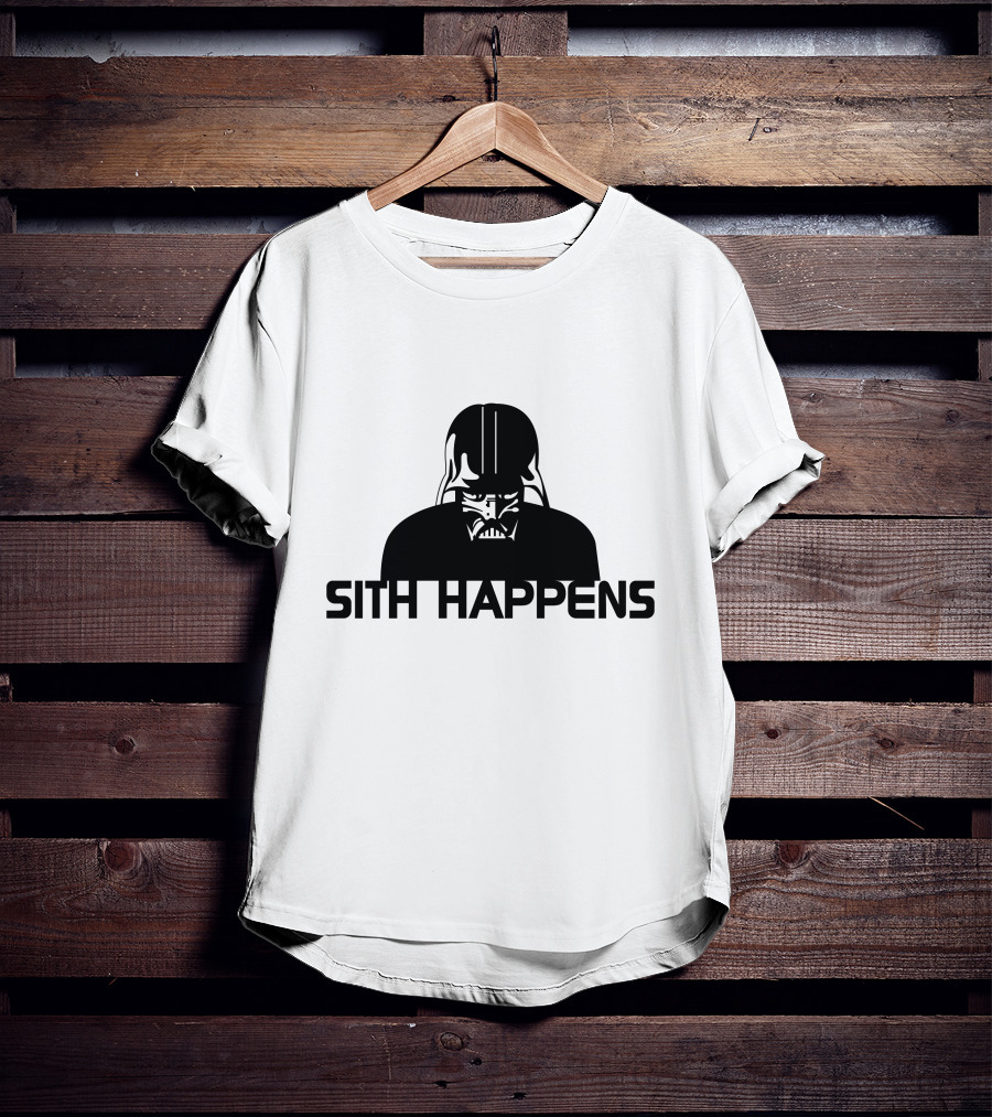 SITH HAPPENS Darth Vader T-Shirt