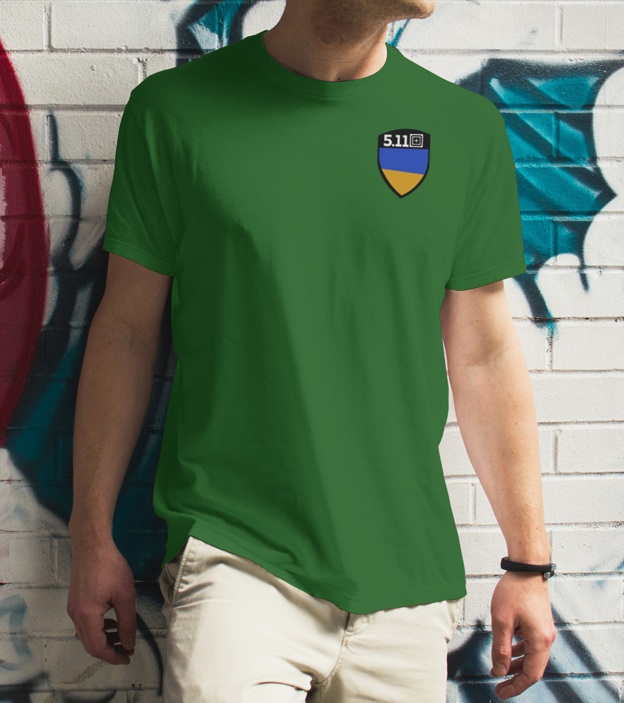 5.11 Tactical Shield Blue Yellow T-Shirt