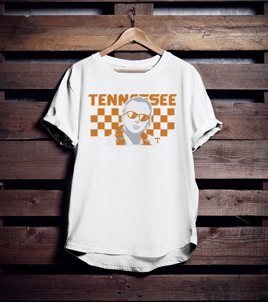 Tennessee Basketball Checkerboard Sunglasses T T-Shirt